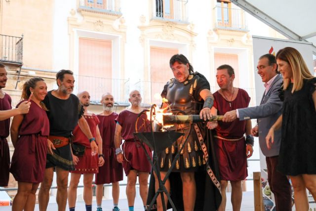 El Fuego Sagrado de Carthagineses y Romanos hace parada en Lorca para desembarcar el próximo viernes en Cartagena - 4, Foto 4