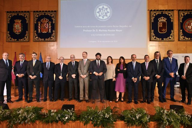 López Miras traslada al nuevo rector de la UPCT que puede contar con el Gobierno regional como principal aliado para seguir avanzando - 1, Foto 1