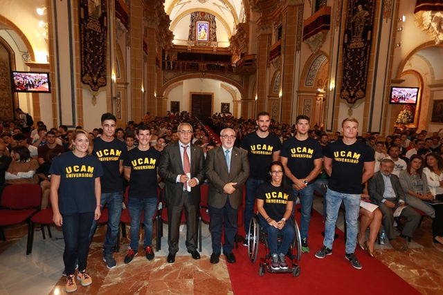 Los héroes de Rio 16 brillan en la UCAM - 1, Foto 1