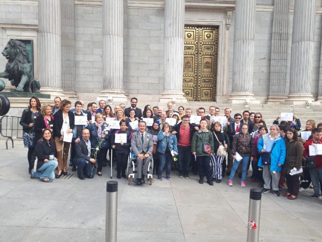 El Pleno del Congreso ha aprobado esta mañana la reforma de la Ley Electoral para permitir el voto de personas con discapacidad intelectual - 1, Foto 1