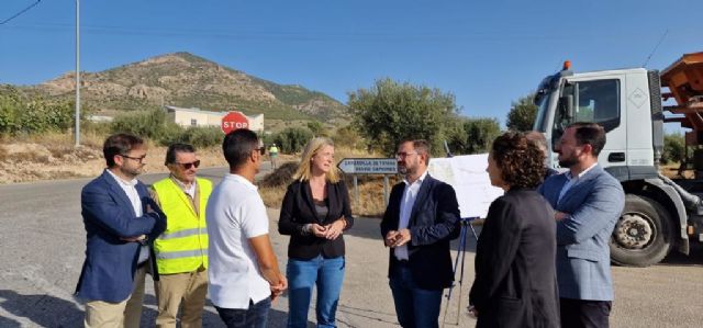 La Comunidad destina cerca de 3,5 millones a las obras de acondicionamiento y mejora de la carretera de Zarzadilla de Totana en Lorca - 1, Foto 1