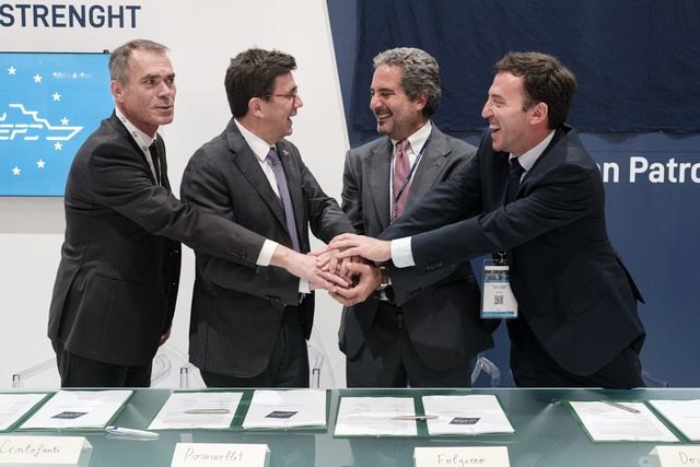 Firmado en Euronaval el acuerdo preliminar del consorcio para la Corbeta Europea - 1, Foto 1