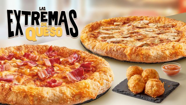 Telepizza vuelve a destacar por su innovación lanzando al mercado unas nuevas pizzas con queso de principio a fin - 1, Foto 1