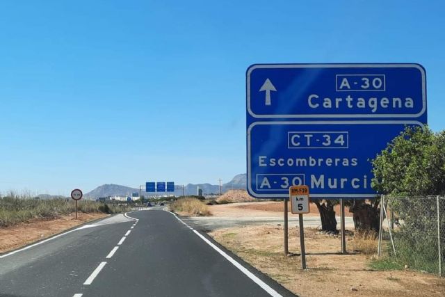 Arreglo de carretera para mejorar la conexión entre Roche Alto con la autovía a Cartagena y Murcia - 1, Foto 1