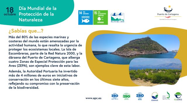 El Puerto de Cartagena refuerza su compromiso con la conservación de los ecosistemas locales y el desarrollo sostenible - 1, Foto 1