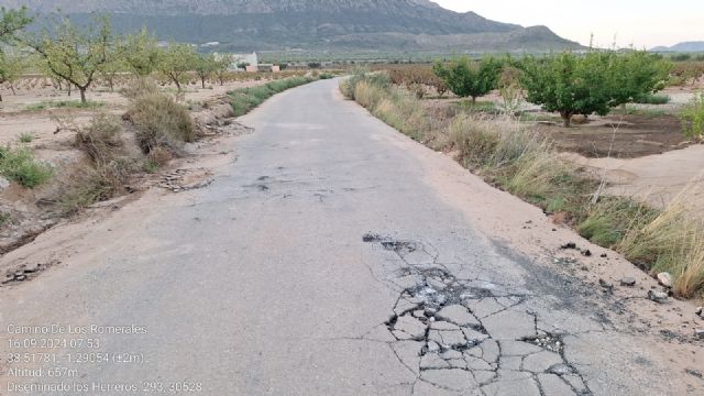 Agricultura arregla un total de 12 caminos rurales tras los daños de las últimas lluvias torrenciales - 1, Foto 1