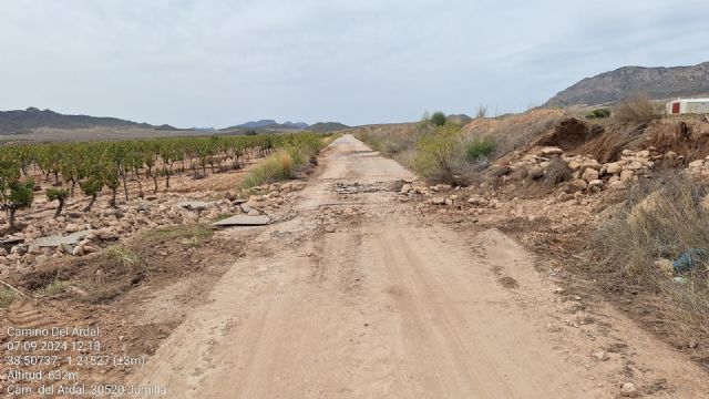 Agricultura arregla un total de 12 caminos rurales tras los daños de las últimas lluvias torrenciales - 4, Foto 4