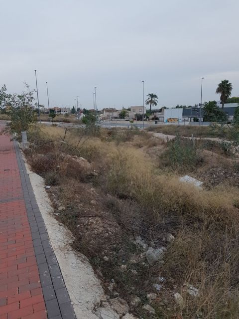 Cambiemos Murcia denuncia el estado de abandono de la zona de expansión de Guadalupe - 5, Foto 5