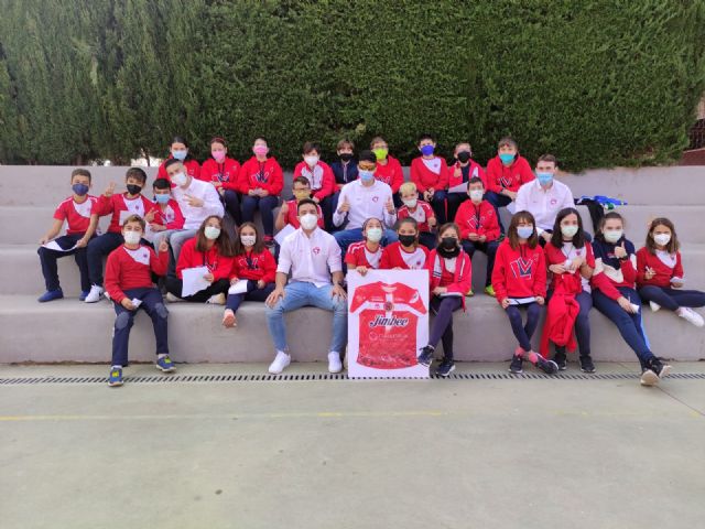 Jimbee Cartagena y el Programa ADE acercan el fútbol sala al Colegio La Vaguada - 1, Foto 1