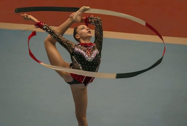 La aguileña Carolina Castillo participa en el Campeonato de España de Gimnasia Rítmica de Conjuntos Absoluto - 1, Foto 1