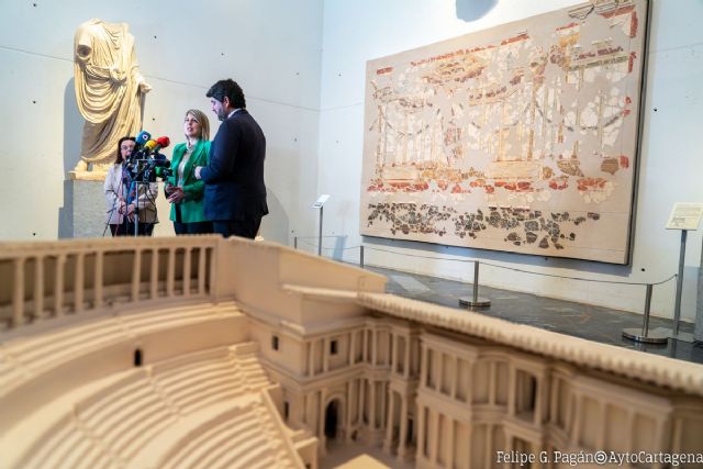 El Pórtico del Teatro Romano se abre al público durante los meses de enero y febrero - 1, Foto 1