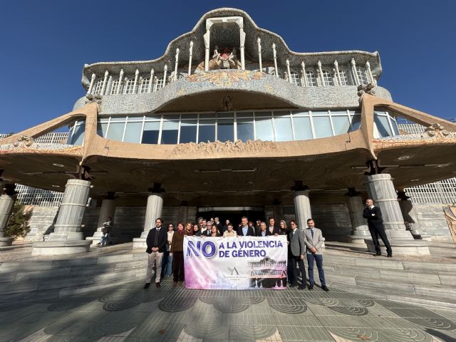 La Asamblea Regional muestra su condena por la primera víctima de violencia de género en la Región en 2024 con un minuto de silencio - 2, Foto 2