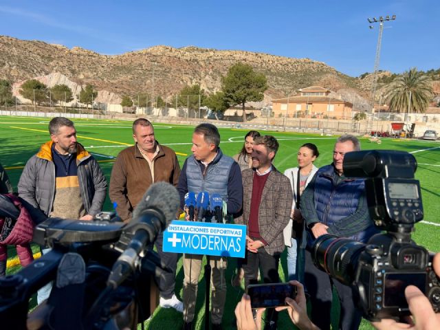 La rehabilitación del campo de fútbol Alfonso Embarre, en el barrio de San Cristóbal, en su recta final - 2, Foto 2