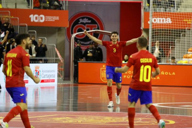 La Selección Española de Fútbol Sala golea a Bosnia-Herzegovina por 6-1 en Cartagena - 1, Foto 1