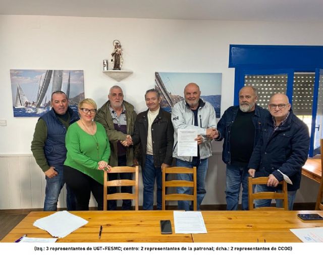 UGT también negoció y firmó el 1º Convenio de Puertos y Dársenas deportivas de la Región - 3, Foto 3