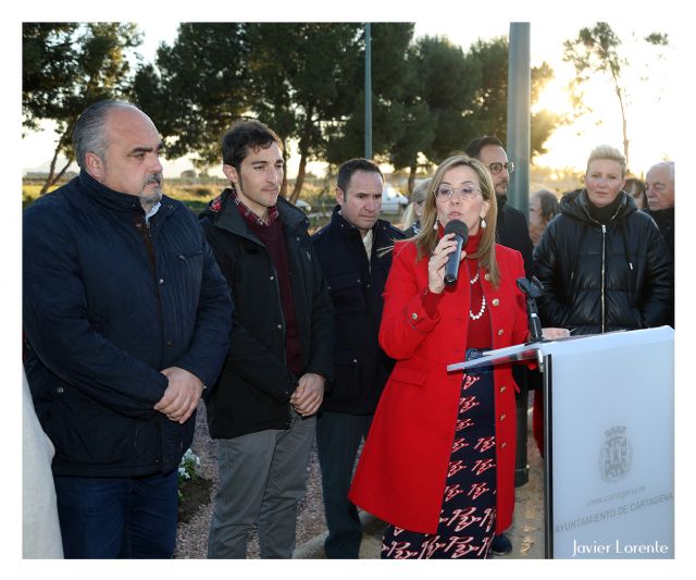 La escultora Maite Defruc ya tiene su jardín en Pozo Estrecho - 2, Foto 2