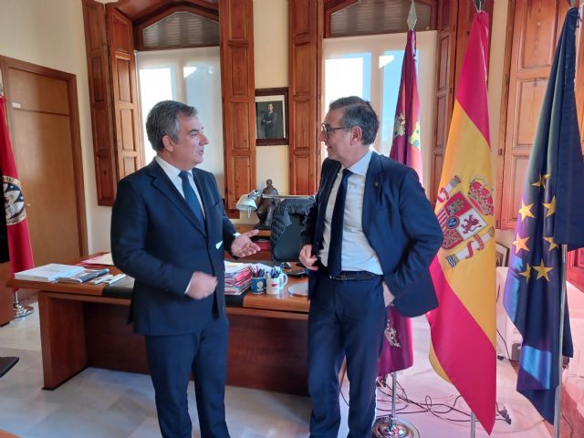 Juan María Vázquez mantiene su primer encuentro de trabajo con el rector de la UMU - 1, Foto 1