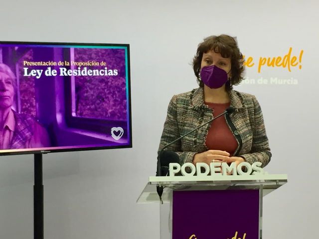 Podemos exige la reanudación de las visitas de familiares a las residencias de mayores en la Región de Murcia - 1, Foto 1