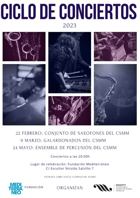 Los alumnos del Conservatorio Superior de Música de Murcia ofrecen un ciclo de tres conciertos gratuitos - 1, Foto 1