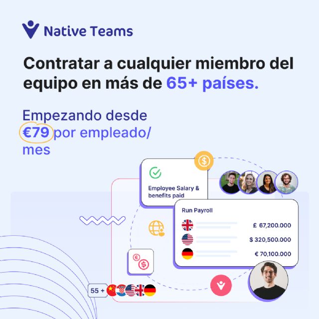 La Start Up Fintech Native Teams llega a España para ayudar a empresas y autónomos a gestionar sus relaciones laborales - 3, Foto 3