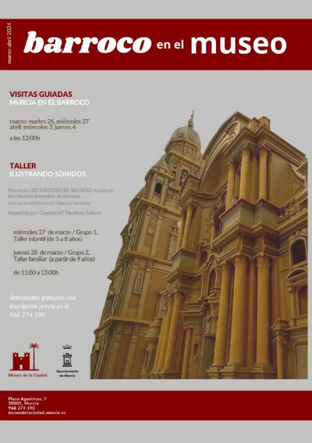 El Museo de la Ciudad se inunda de la esencia de la Murcia Barroca con talleres infantiles y visitas guiadas - 1, Foto 1