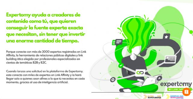 La 'start-up' española Link Affinity presenta Expertomy, una función revolucionaria que permite conectar expertos y medios a través de Inteligencia artificial - 1, Foto 1