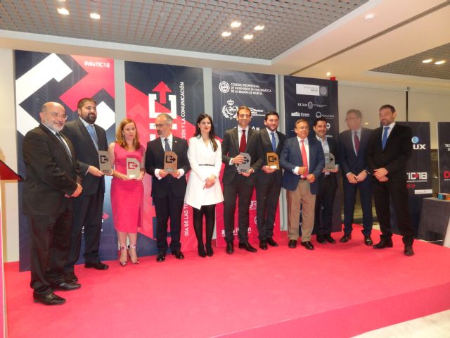 DIATIC 2018 entrega los premios a los ingenieros informáticos,  empresas tecnológicas e instituciones de la Región de Murcia que generan tecnología digital reconocida a nivel mundial - 1, Foto 1