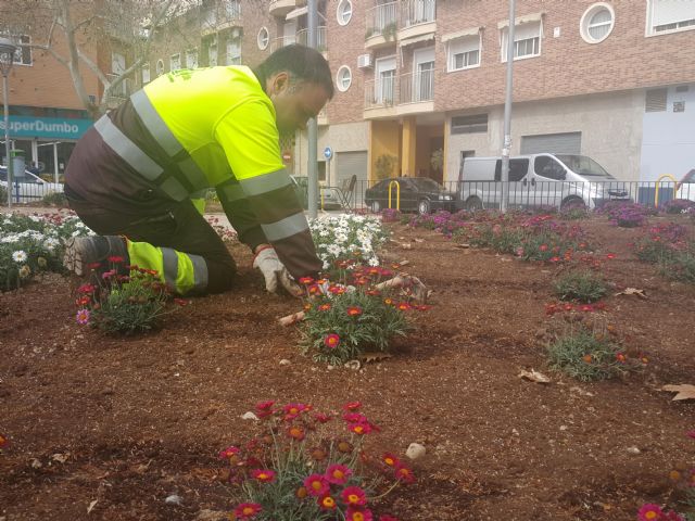 Cientos de flores embellecen el jardín José Cánovas Ortiz de Beniaján - 2, Foto 2