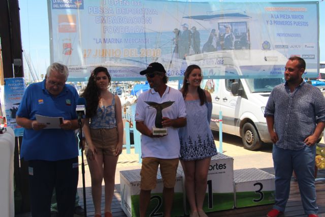 El primer Open de Pesca en embarcación fondeada 'La Marina Mercante' congrega a 30 participantes - 2, Foto 2