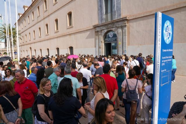 800 aspirantes optaron el pasado domingo a las 98 plazas del proceso de consolidación del Ayuntamiento de Cartagena - 1, Foto 1