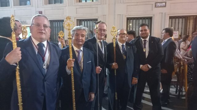 El Paso Blanco acompaña a la Hermandad del Nazareno de Huelva en la Coronación Canónica de María Santísima de la Amargura - 1, Foto 1