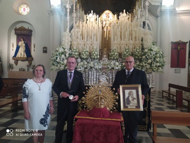 El Paso Blanco acompaña a la Hermandad del Nazareno de Huelva en la Coronación Canónica de María Santísima de la Amargura - 2, Foto 2