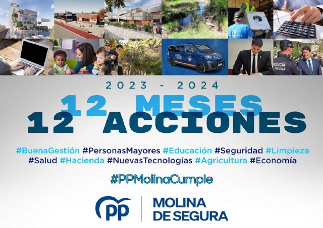 El PP de Molina de Segura celebra el balance positivo de los 12 primeros meses de Gobierno del alcalde popular José Ángel Alfonso - 1, Foto 1