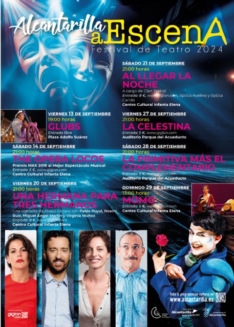 Siete espectáculos teatrales componen el festival de teatro Alcantarilla A Escena del 13 al 29 de septiembre - 1, Foto 1