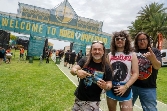 El festival Rock Imperium abre puertas y aguarda hoy el concierto de Judas Priest en Cartagena - 1, Foto 1