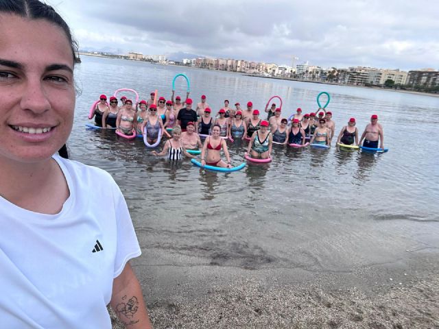 Esta semana han dado comienzo las clases de Aquagym para usuarios del Centro Municipal del Mayor - 1, Foto 1