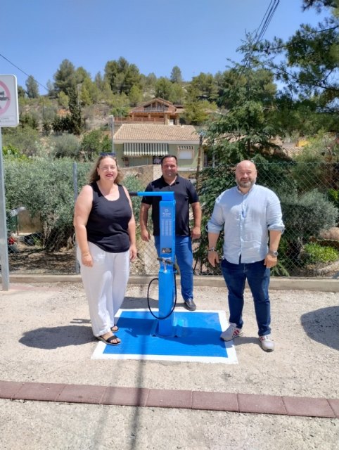 Turismo instala una estacin reparadora en El Berro, ampliando los servicios para cicloturistas en la regin, Foto 1