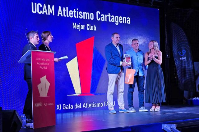 Mejor Club, Escudos de Plata y lluvia de premios FAMU 2023 para el UCAM Atletismo Cartagena - 1, Foto 1