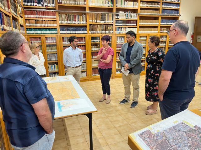 El Archivo recibe los mapas de ´La memoria del agua de San Ginés´ realizados en el taller de patrimonio de Centros Culturales - 2, Foto 2