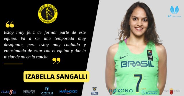 Izabella Sangalli, versatilidad y anotación para el Hozono Global Jairis - 1, Foto 1