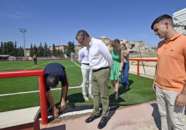 Cabezo de Torres estrena un renovado campo de fútbol que beneficiará a cientos de deportistas y usuarios - 2, Foto 2