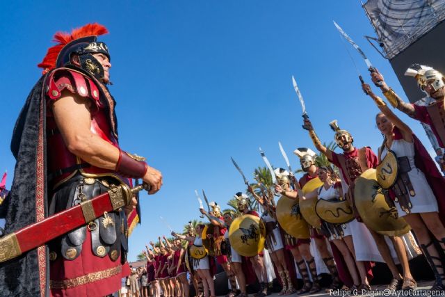 El inicio de la gran fiesta del Mediterráneo de Carthagineses y Romanos marca la agenda del fin de semana en Cartagena - 1, Foto 1