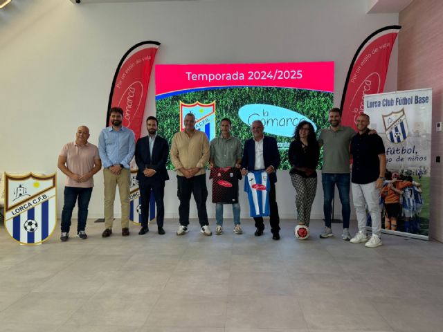 El Ayuntamiento de Lorca avala la apuesta deportiva del grupo empresarial La Comarca con el Lorca Fútbol Base y su escuela - 1, Foto 1