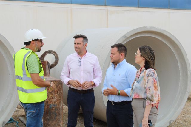 Comienzan las obras de ampliación del colector de entrada a la EDAR de San Pedro del Pinatar - 1, Foto 1