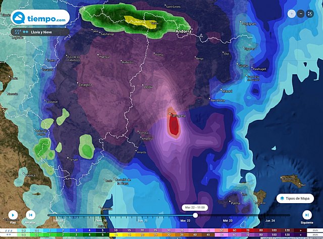 Lluvias torrenciales inminentes con la nueva DANA - 1, Foto 1