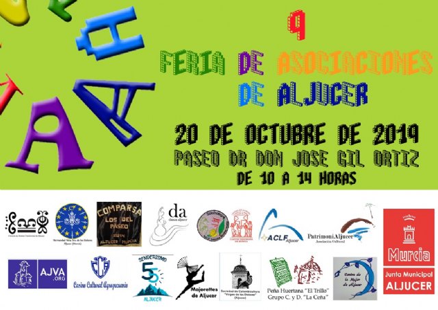 Aljucer celebra este domingo su 9ª Feria de Asociaciones - 1, Foto 1