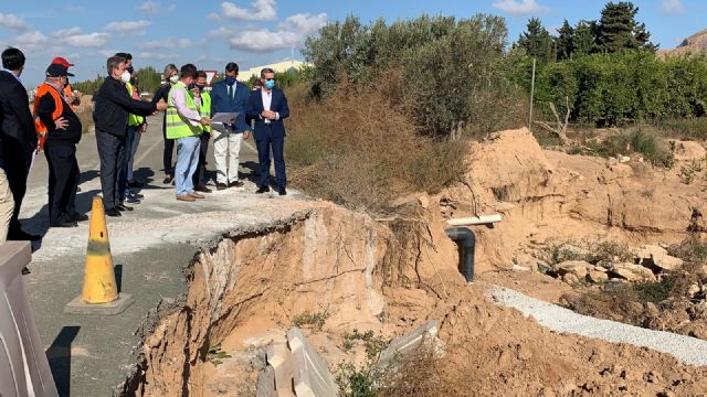 Más de 4 millones para reparar seis carreteras dañadas por la dana en Abarán, Cartagena, Ojós, Torre Pacheco y Ulea - 1, Foto 1