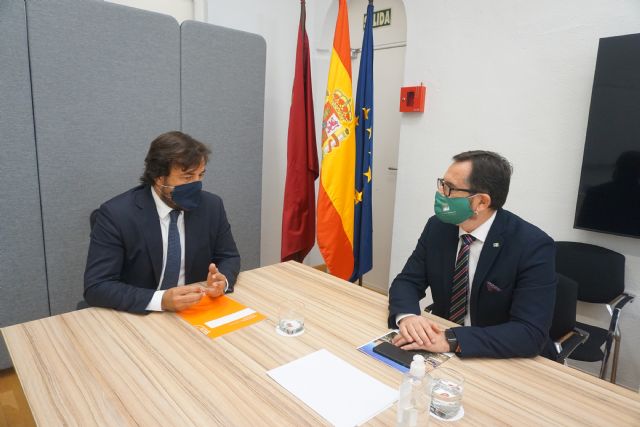 Motas se reúne con el nuevo equipo decanal de la Facultad de Veterinaria de la Universidad de Murcia - 1, Foto 1