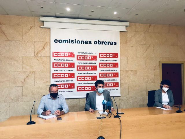 Unidas Podemos invita a CCOO RM a remar juntos para superar el modelo económico y laboral de una Región de Murcia fallida - 1, Foto 1