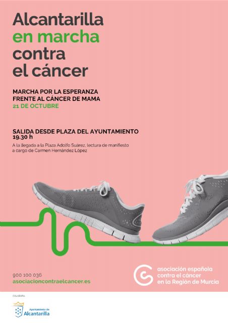 Un lazo rosa y una marcha por la esperanza para visibilizar la lucha contra el cáncer de mama - 3, Foto 3